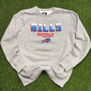 Starter Buffalo bills nfl Gray Crewneck Sweatshirt - Men's